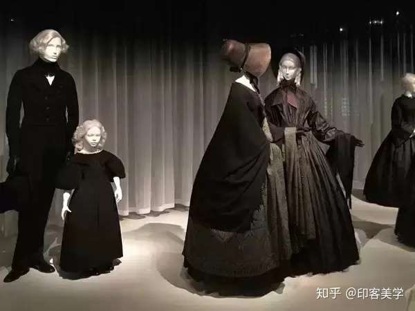 黑色系优雅 19世纪的欧洲丧服时尚 知乎