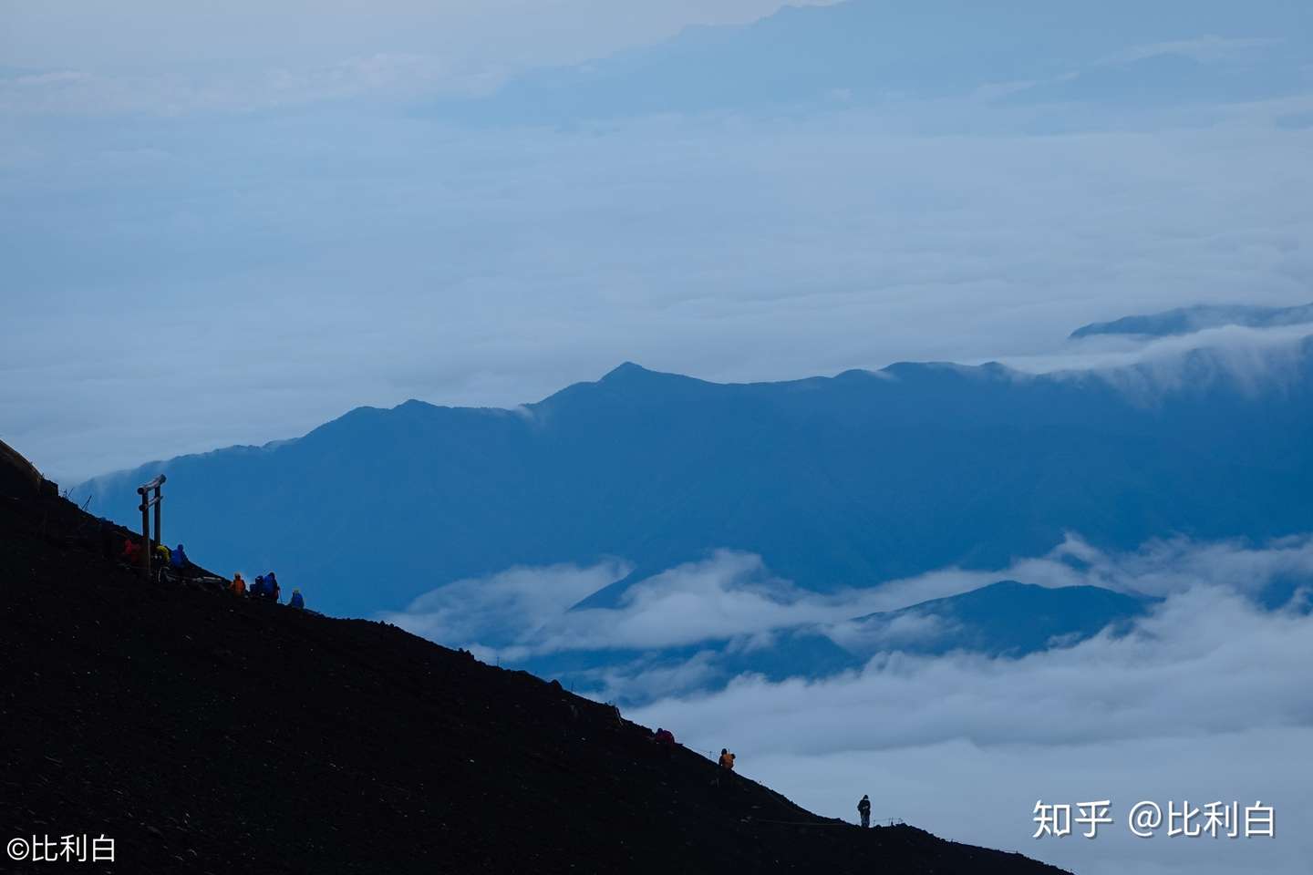 御来光与七月飞雪 富士山登顶记 知乎