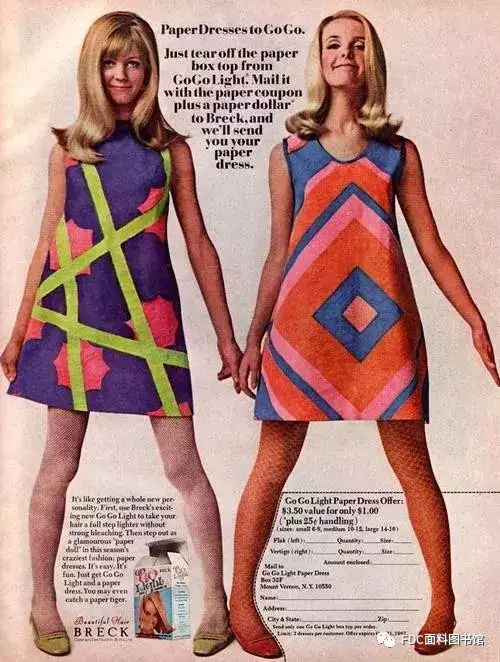 60年代时尚先锋们钟爱的快消产品——纸裙子 The Paper Dress插图18