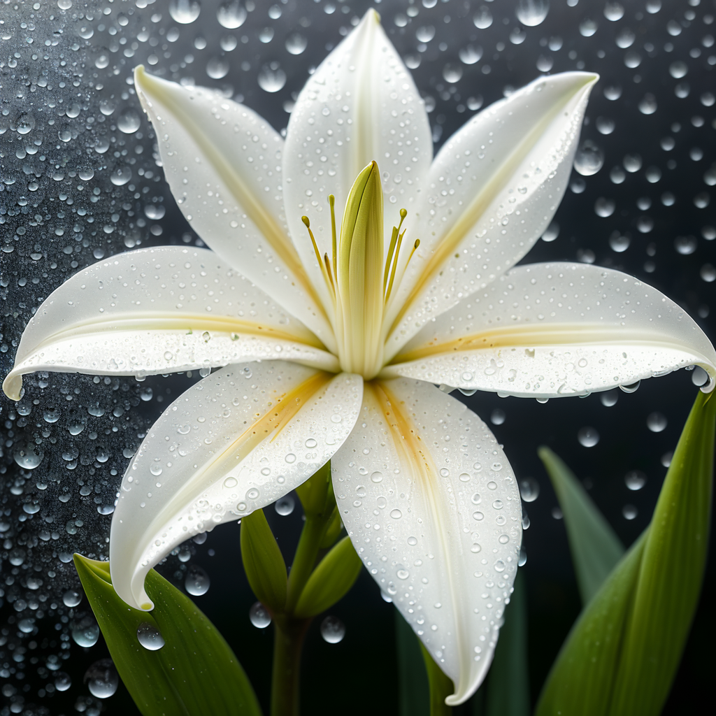 杰日梅石 的想法: 百合花 | 雨后的一朵百合花,清新才华盛… - 知乎