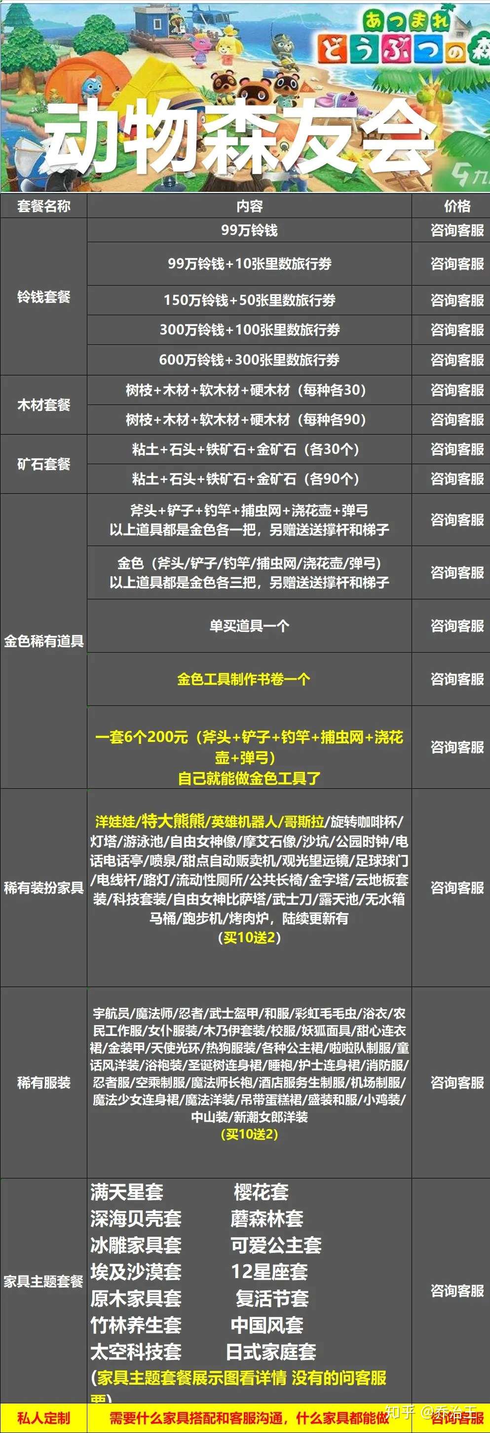 氪金玩家暴打 动物森友会 知乎