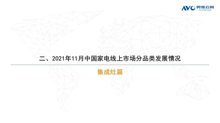 2021年11月家电市场总结（线上篇）