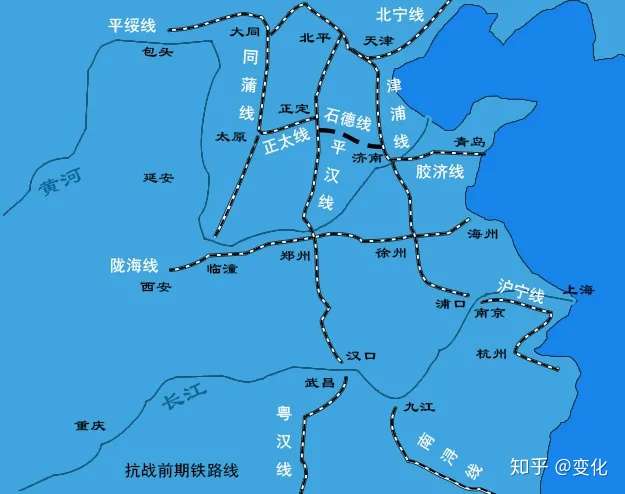 同蒲 津浦 平绥 南浔 才是高大上的抗战 热词 知乎