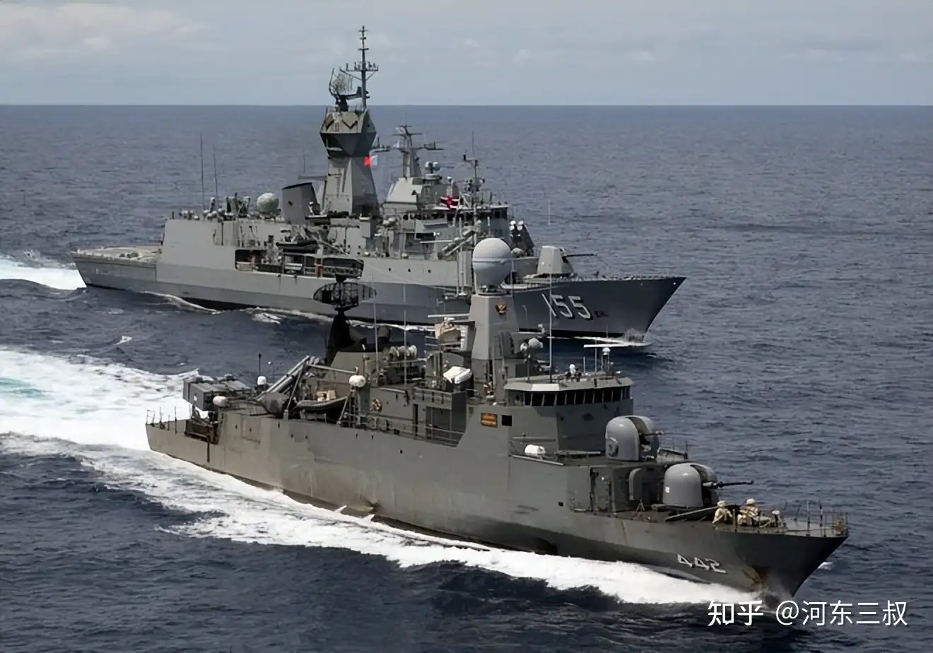 美制护卫舰被浪打翻 中国造老舰救援 054a型更值得泰国拥有 知乎