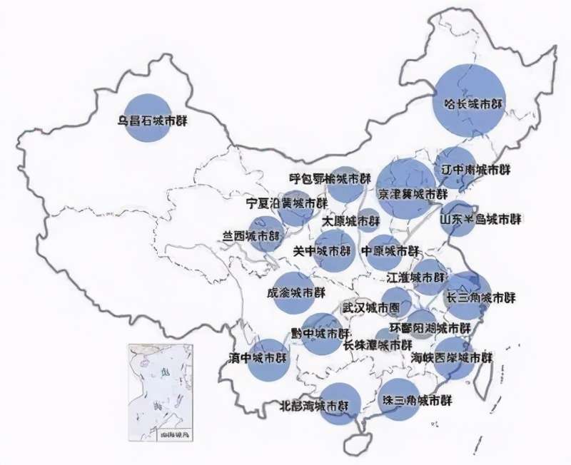 经济学家任泽平 未来19个城市群将聚集国内74 的人口 知乎