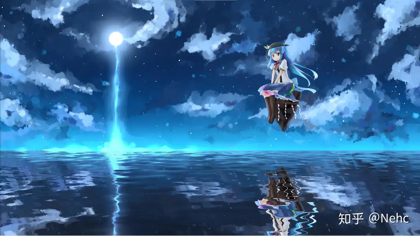 Wallpaper Engine 壁纸推荐 红 蓝的碰撞 狂放与宁静 知乎