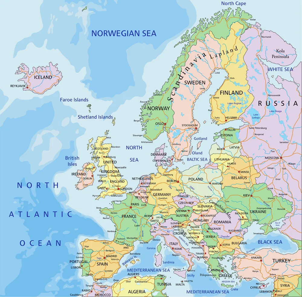 世界地理第二讲 世界主要地区 欧洲西部 知乎