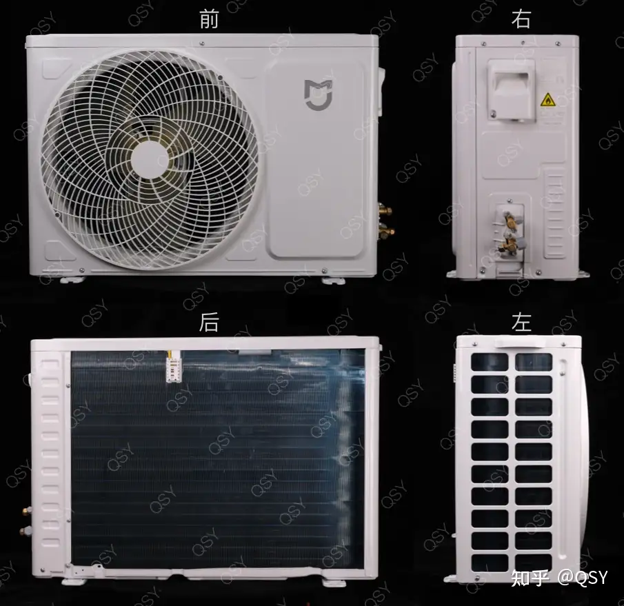 拆米家空调巨省电618销量最高的2匹挂机升级自研小金刚外机支持高温制冷