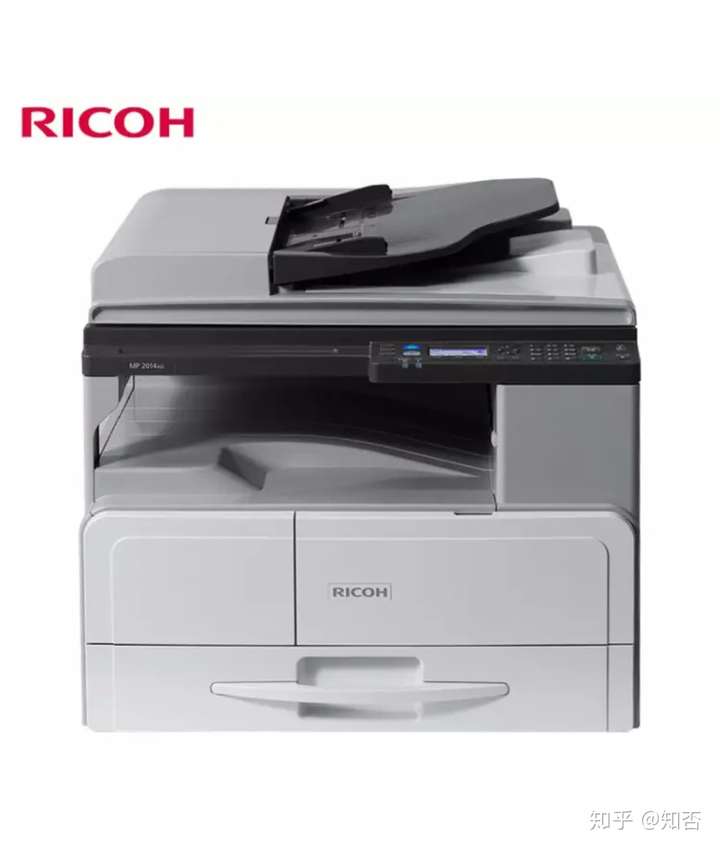 理光ricohmp2014ad复印机打印复印一半不清晰几种解决方法如下