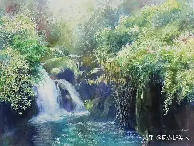 水彩赏析| 看了能让人心静的画，将最美的时光永远停留在纸上- 知乎