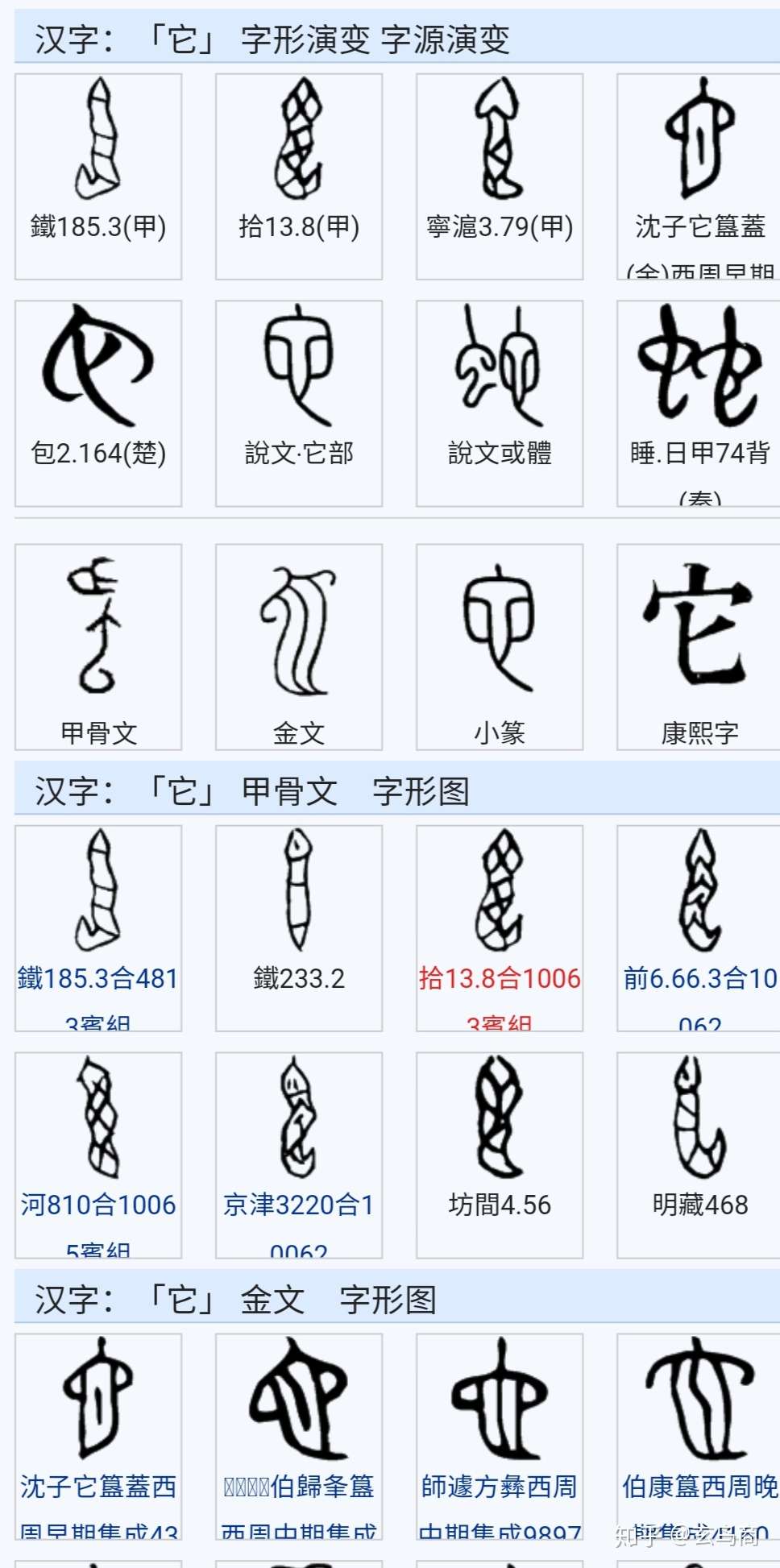 甲骨文来自古埃及的证据 它 字 知乎