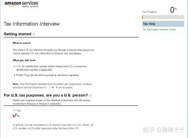 最新版amazon卖家账号注册流程 知乎