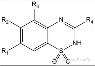 粗品純度約為81%(hplc分析結果),其分子結構式示意圖參見圖1