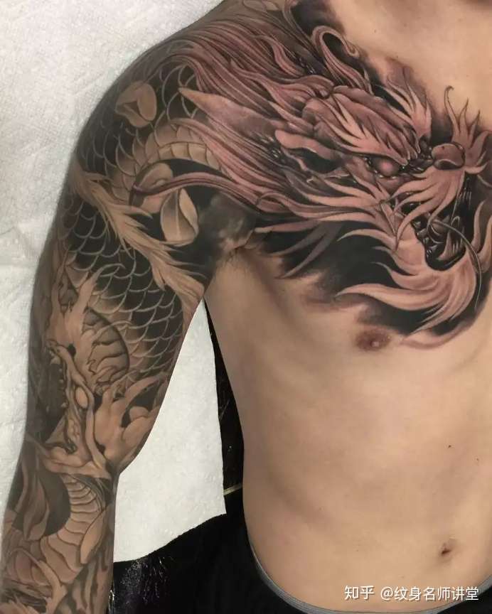 学纹身 龙纹身有什么说法 纹前需学习 不要乱纹 知乎