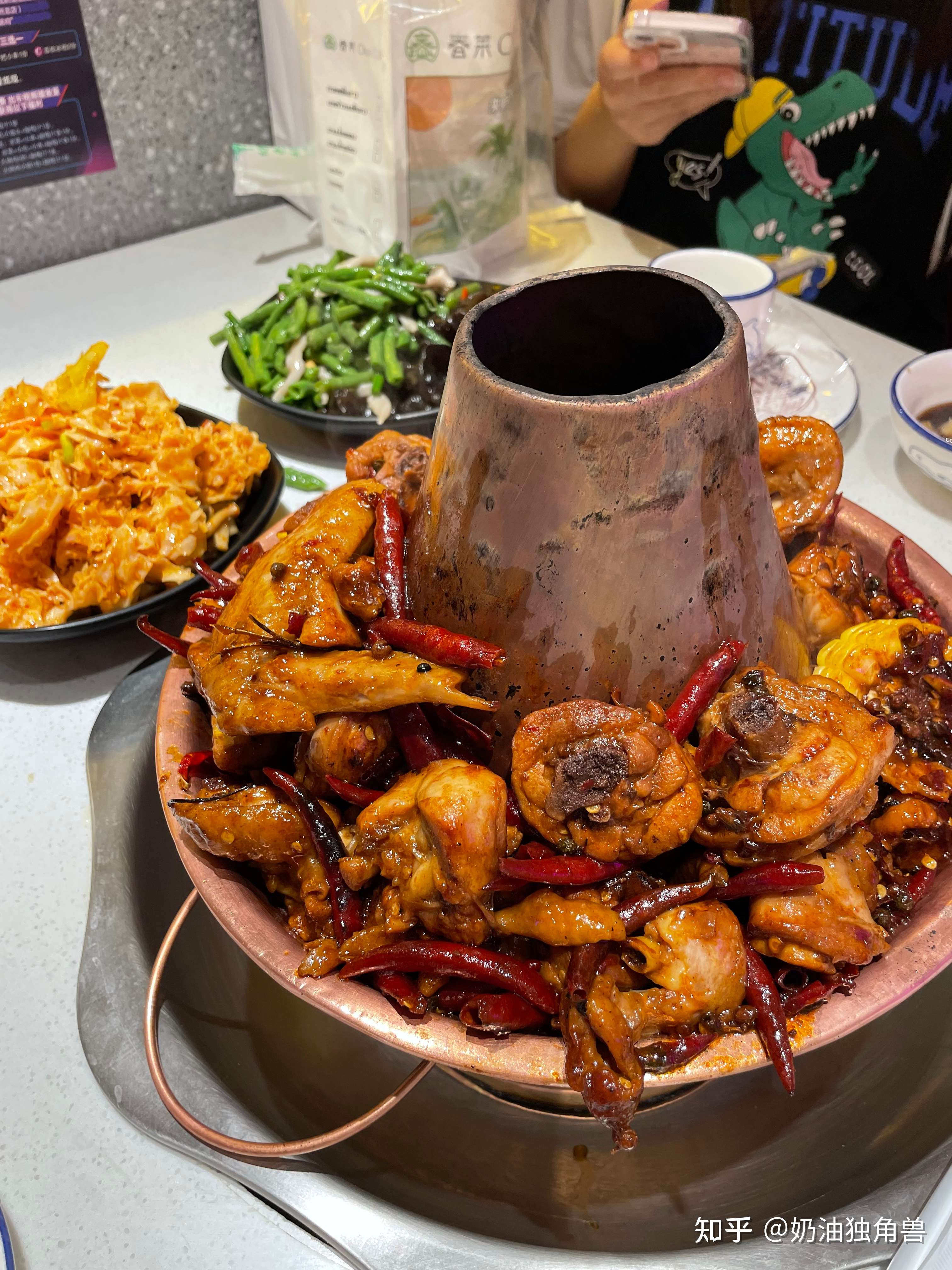 奶油独角兽 的想法: 浅浅秀一下昨天七夕的 和火锅鸡吧 又要开