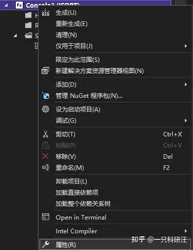 Visual Studio Fortran生成解决方案报错的解决方法- 知乎