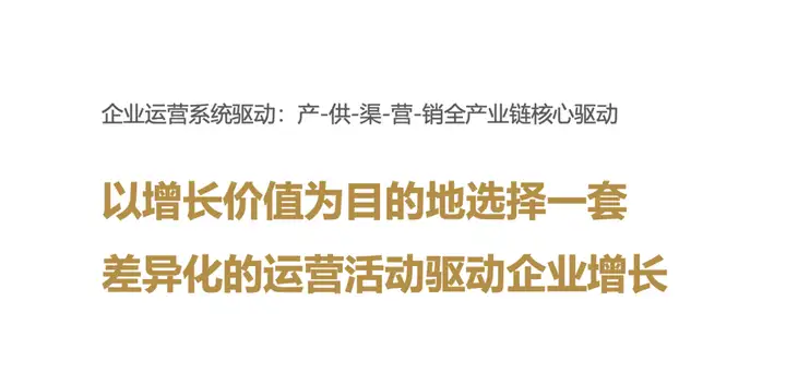 戰(zhàn)略級增長與戰(zhàn)術(shù)級增長、肥肉型增長與肌肉型增長