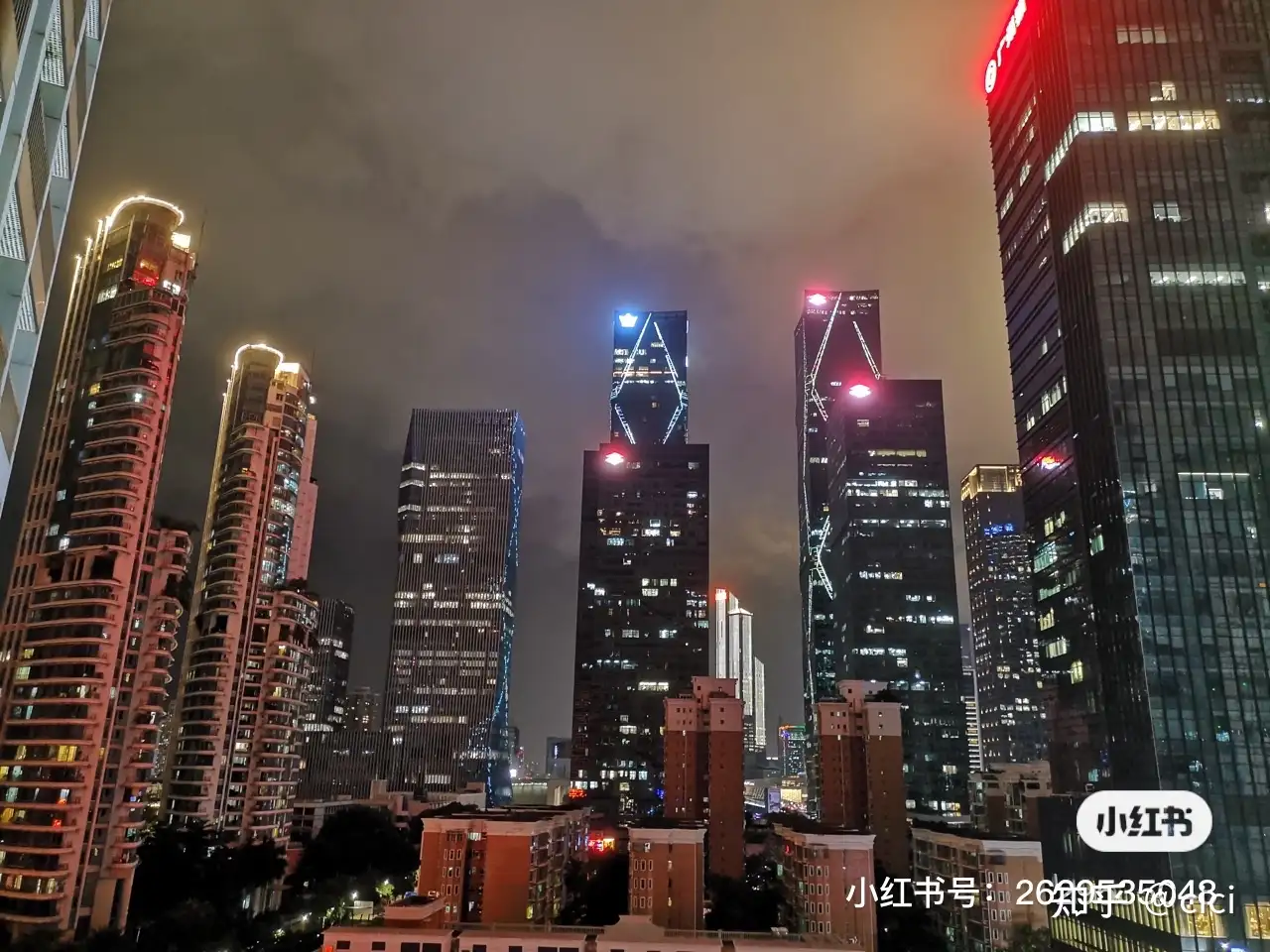 深圳夜景 知乎