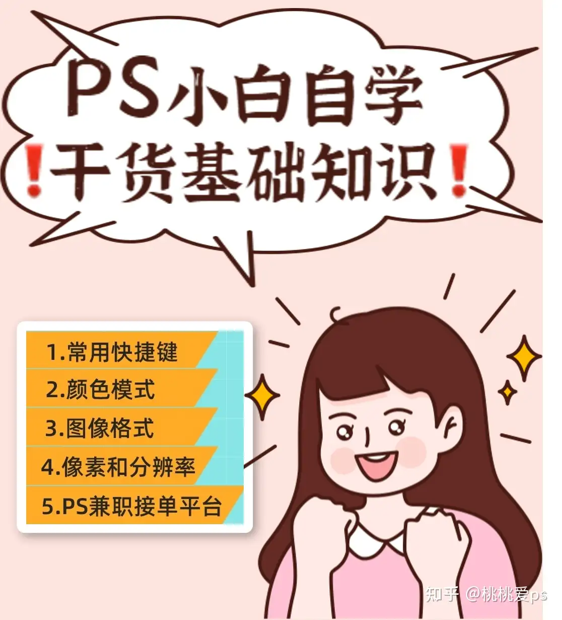 Ps小白自学纯干货基础知识 知乎