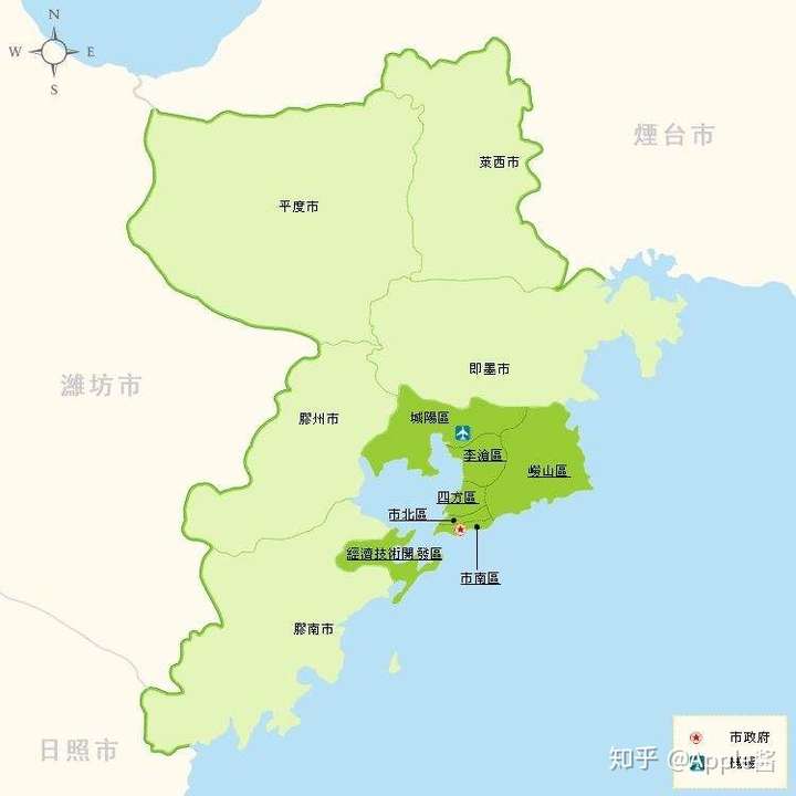 青岛市红岛地图图片