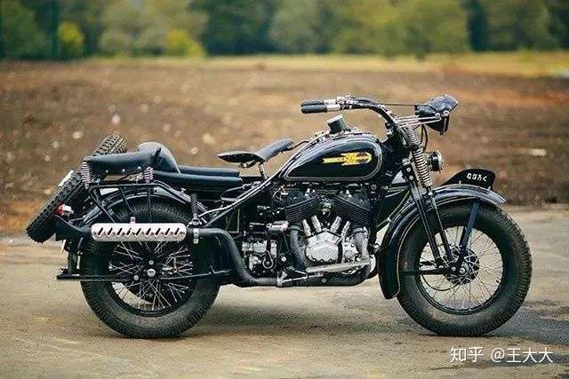 摩托车科普 当年鬼子进村开的是哈雷 不是拖拉机 知乎