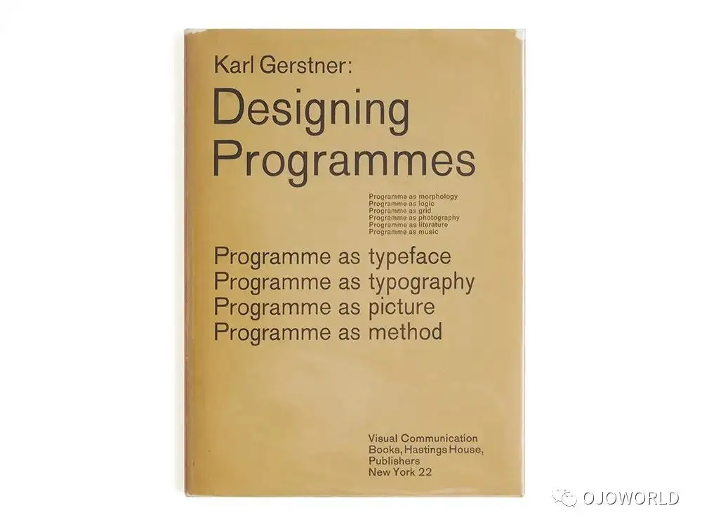 卡尔•加里斯纳Karl Gerstner一本经典，带你领略瑞士设计的精髓- 知乎