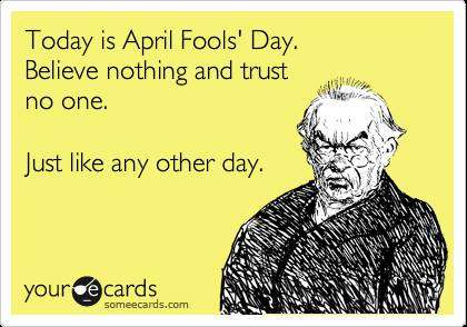 愚人节学整人英语怎么说