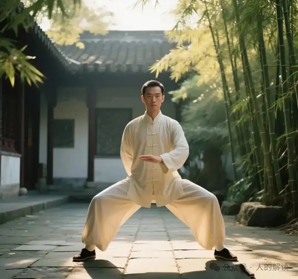 站桩，最简单的炼气功法-人的解读