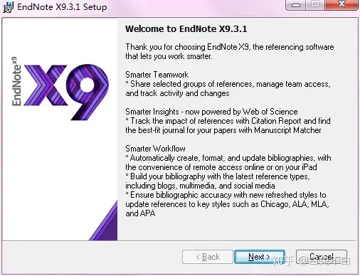 最新EndNote X9.3 win英文版/汉化版+mac英文版，带x9中文手册！ - 知乎