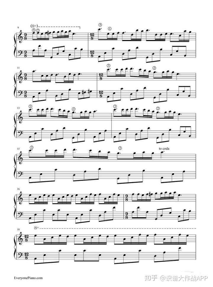 梦中的婚礼钢琴曲谱c调简单版