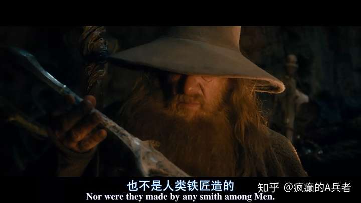 然而严格意义上讲甘道夫是一位"迈雅",并不是单纯的"巫师",而且手持"