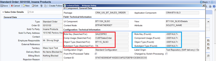 SAP WebClient UI配置決定(configuration)的邏輯介紹