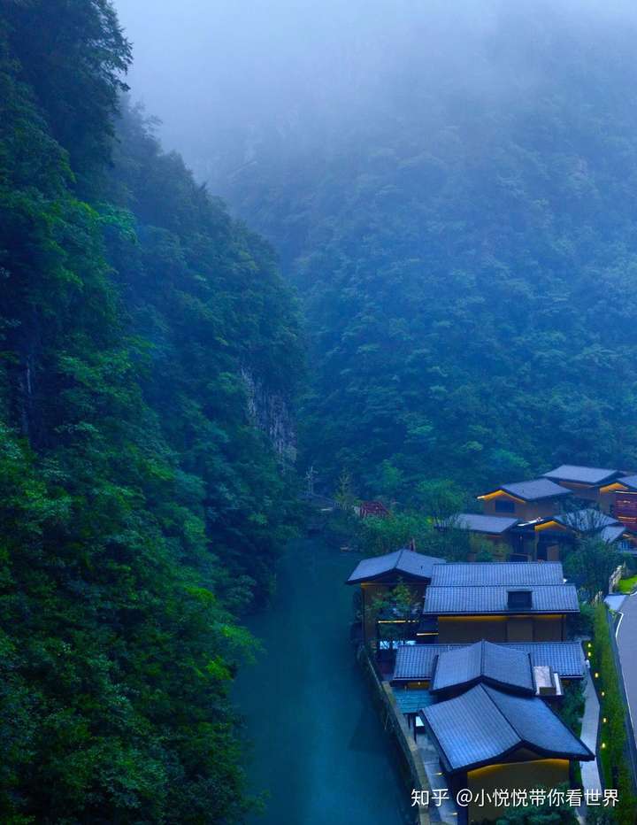 重庆金佛山檏乡一座隐世山谷一处日式汤屋堪比虹夕诺雅