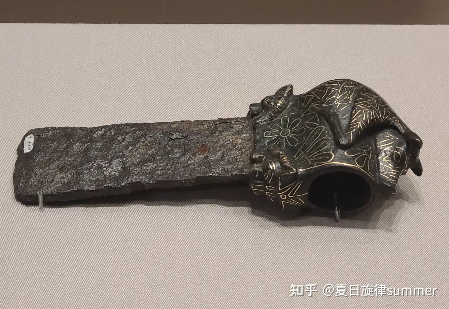 激レア品 伊達政宗公遺愛 龍鈕青銅文鎮