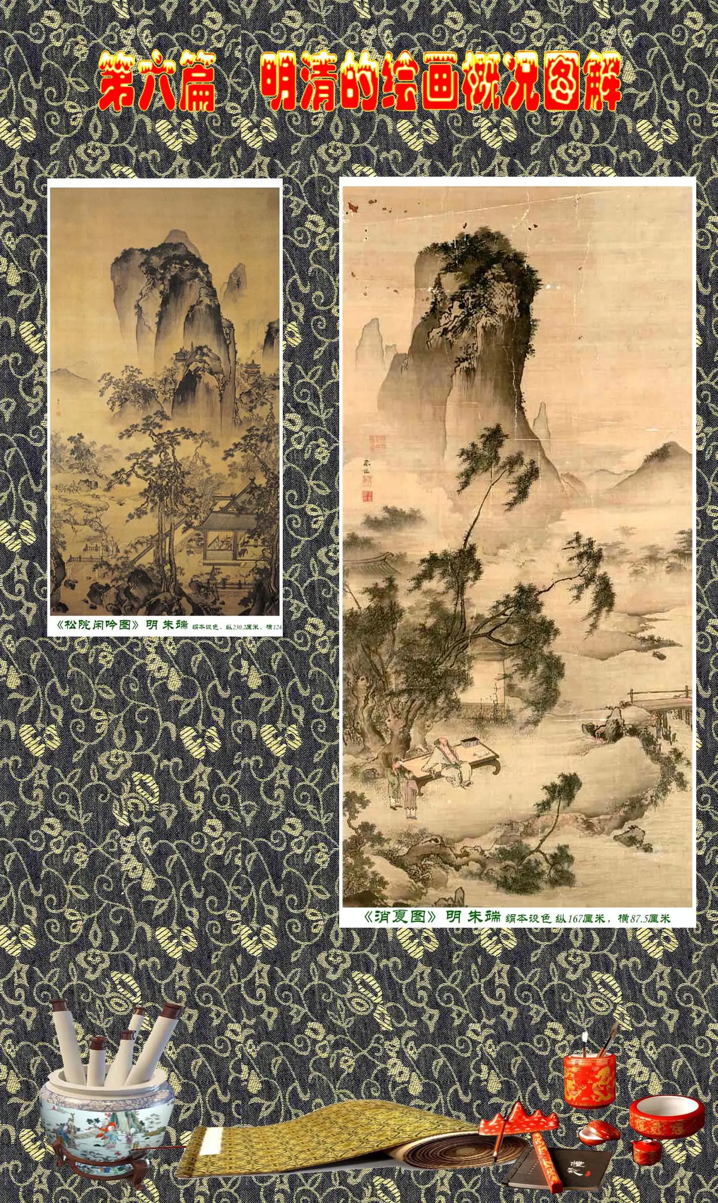 顾绍骅编辑中国画知识普及版第六篇明清的绘画概况（明画家上）六- 知乎