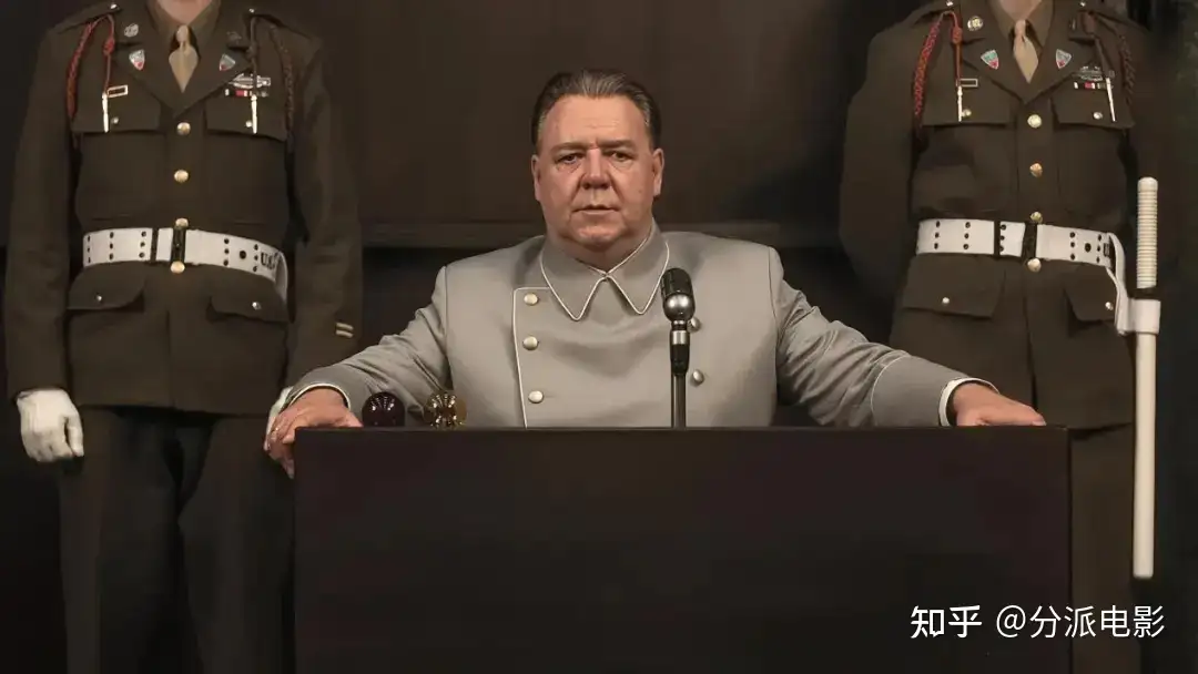 《纽伦堡》豆瓣7.3，两大影帝飙戏，罗素·克劳饰演戈林！