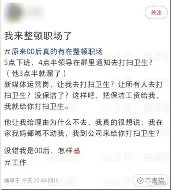 1000万00后血洗职场，是80、90后的集体意淫