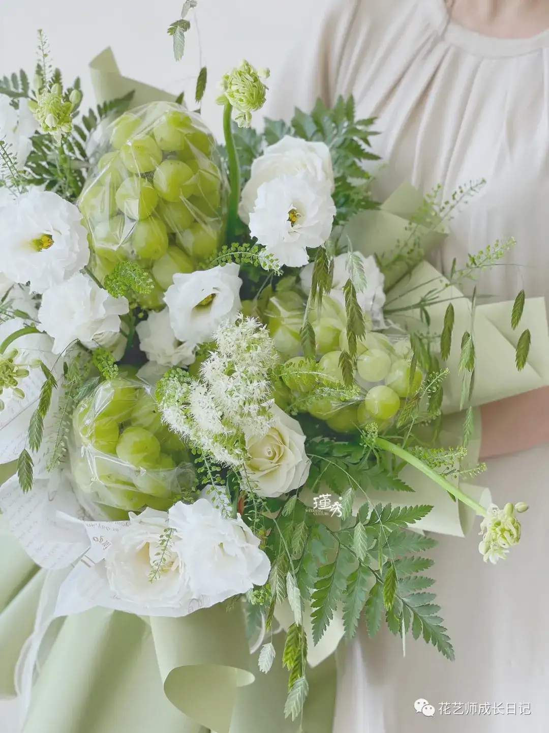 花艺奇思妙想vol 40 葡萄花束 葡 天同庆 萄 你欢心 知乎