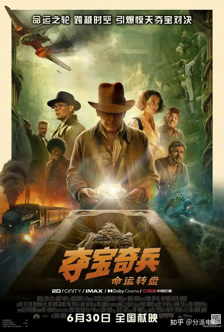 《夺宝奇兵5》在排片不超过5%的市场下,这个年迈IP黯然落幕!