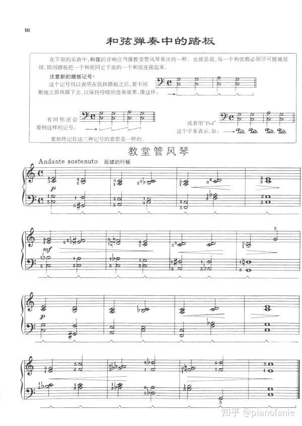 课程 乐理知识讲重点第十二课 踏板 知乎