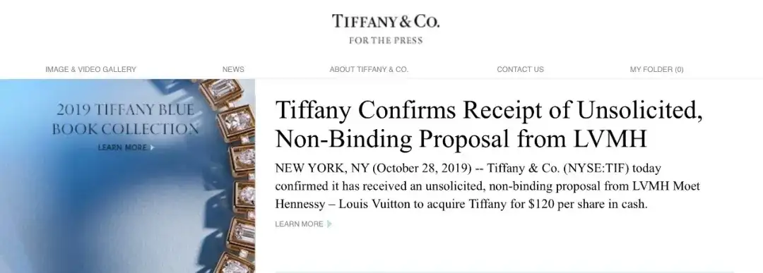 Grupo de Dior, Louis Vuitton e Tiffany's atinge marca bilionária