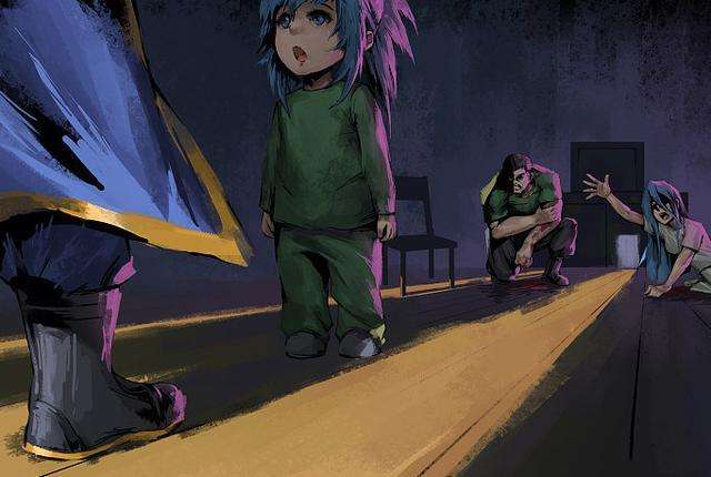 莉安娜是大蛇八杰集其中的一员——嘉迪路的亲生女儿,在莉安娜还很小