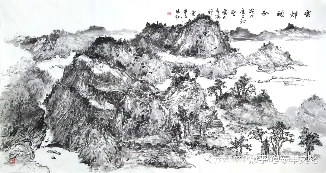 国画名家丨撖学文淋漓笔墨抒写家乡山水情- 知乎