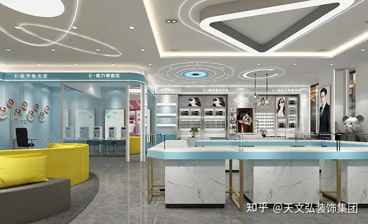 眼镜店装修设计案例：吸睛的眼镜店需要注意这几点(图2)