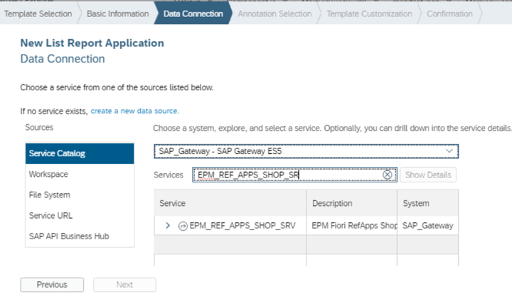 如何使用SAP WebIDE创建SAP Fiori Elements应用