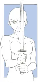 动漫人物拿刀姿势详解! - 知乎