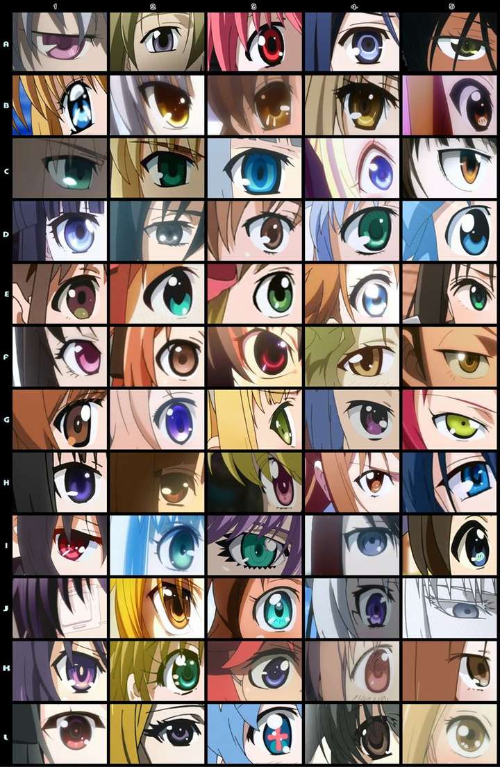 你被哪些二次元角色的眼睛惊艳过?