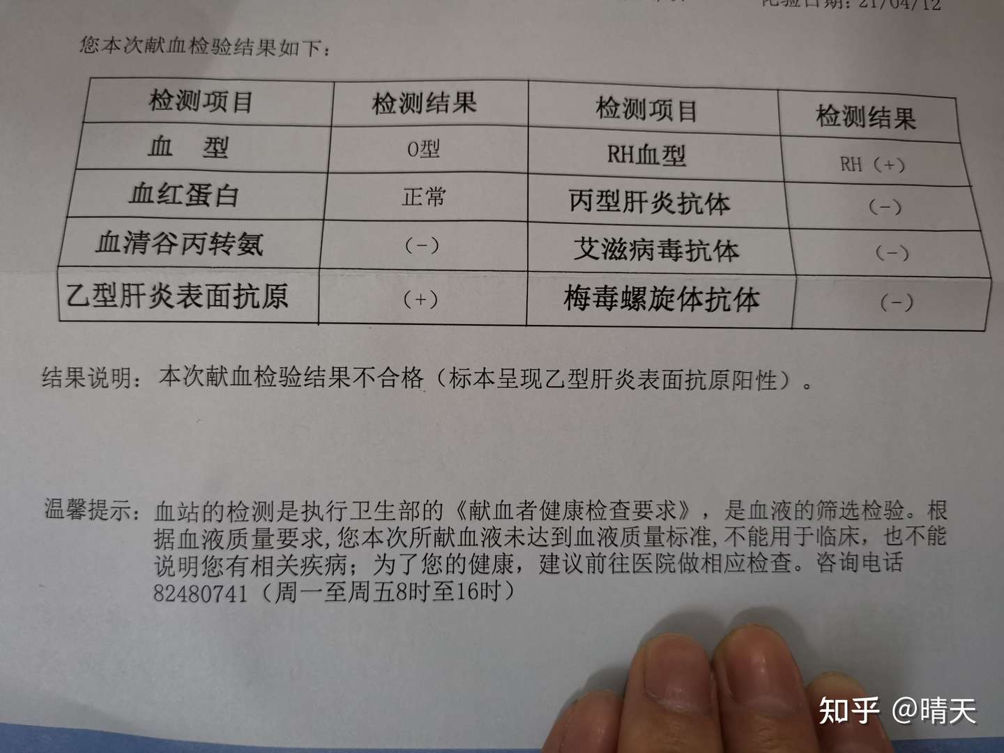 第四次献血了 却不合格怎么回事 知乎