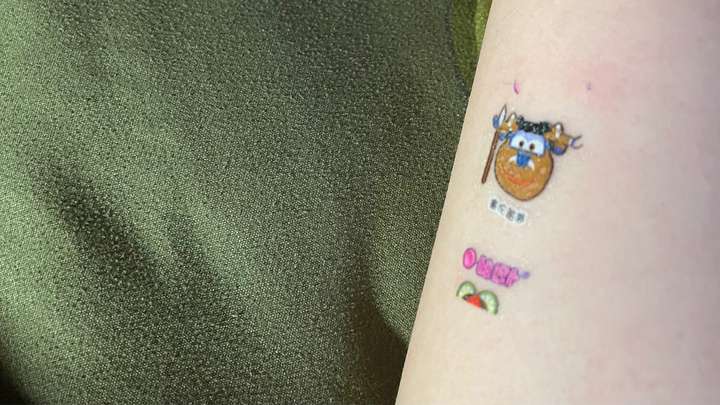 很随意,没有什么可后悔,要硬说就是比巴卜几个字纹的差了点.