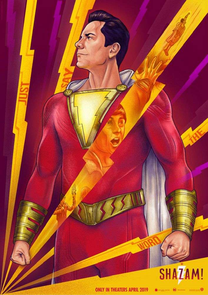 中,十三岁的比利被赋予神力成为英雄沙赞——本质上,这个肌肉猛男还是